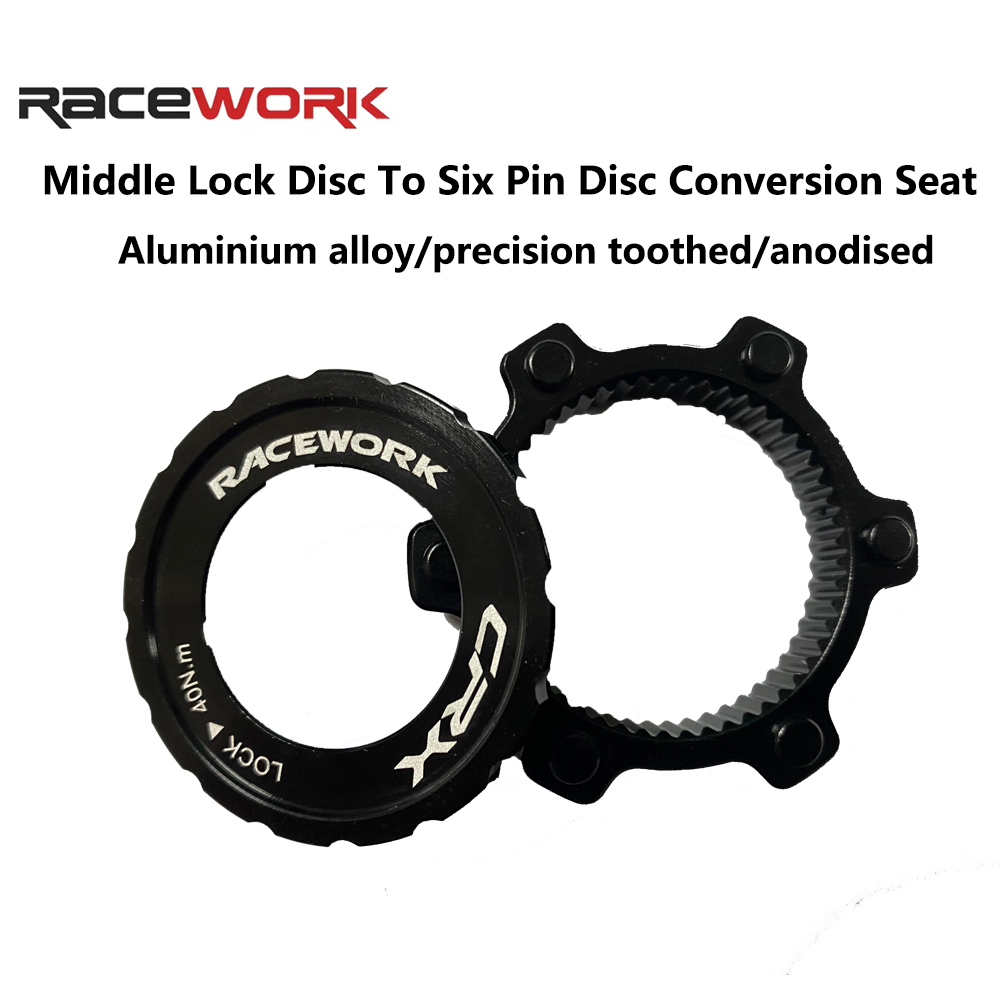 Commuter Bike Lock - Adapter Centerlock na 6-otworowy do piasty