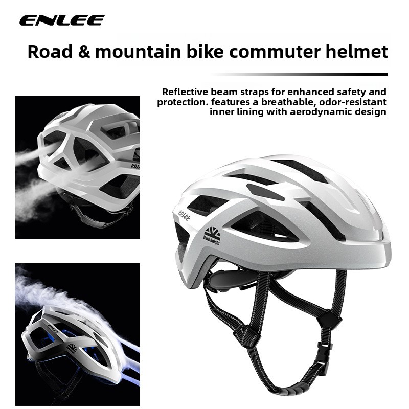 Commute Cycling Helmet - Kask rowerowy ENLEE, do użytku na