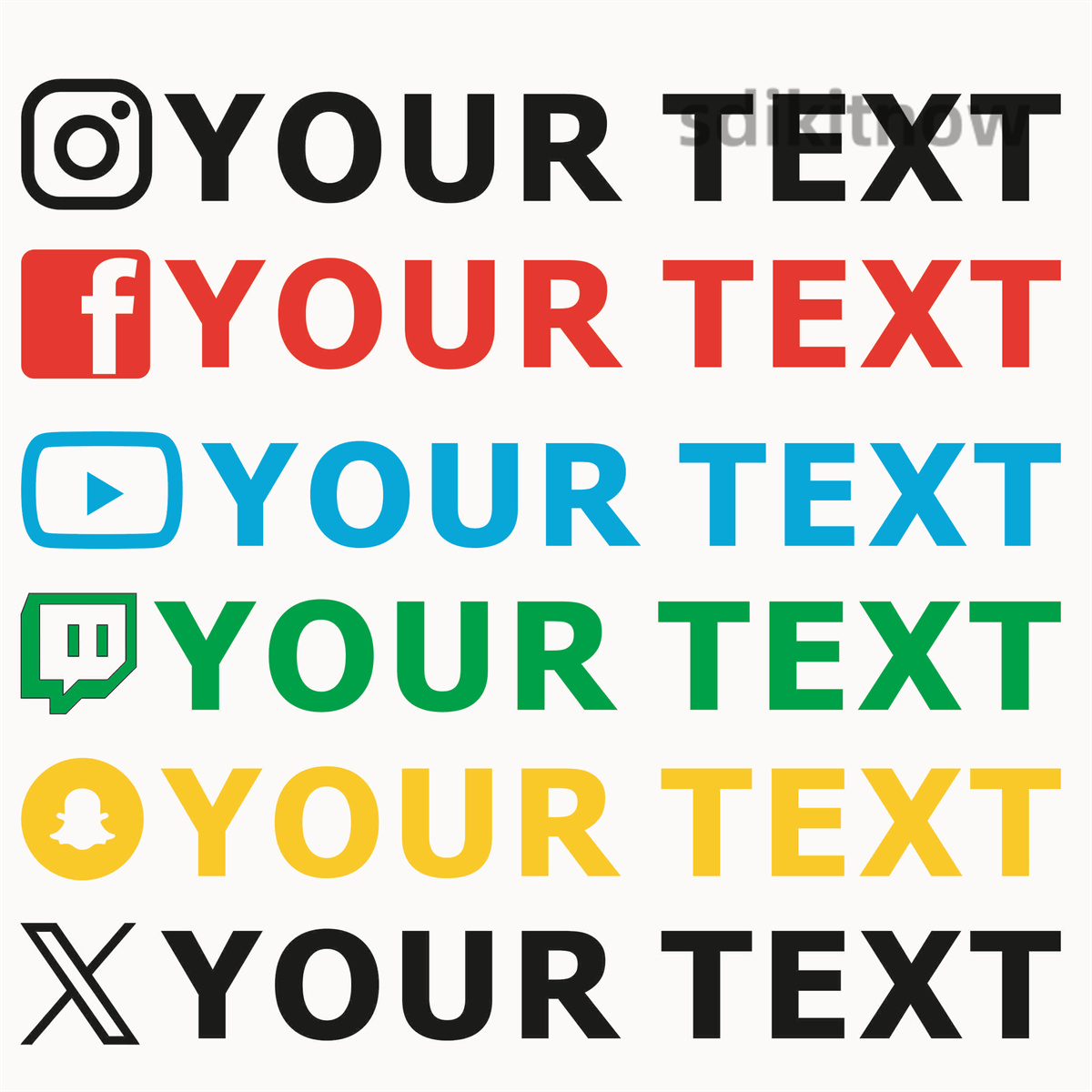 Cycling Quote - Niestandardowy tekst Wedding Bar Social Media