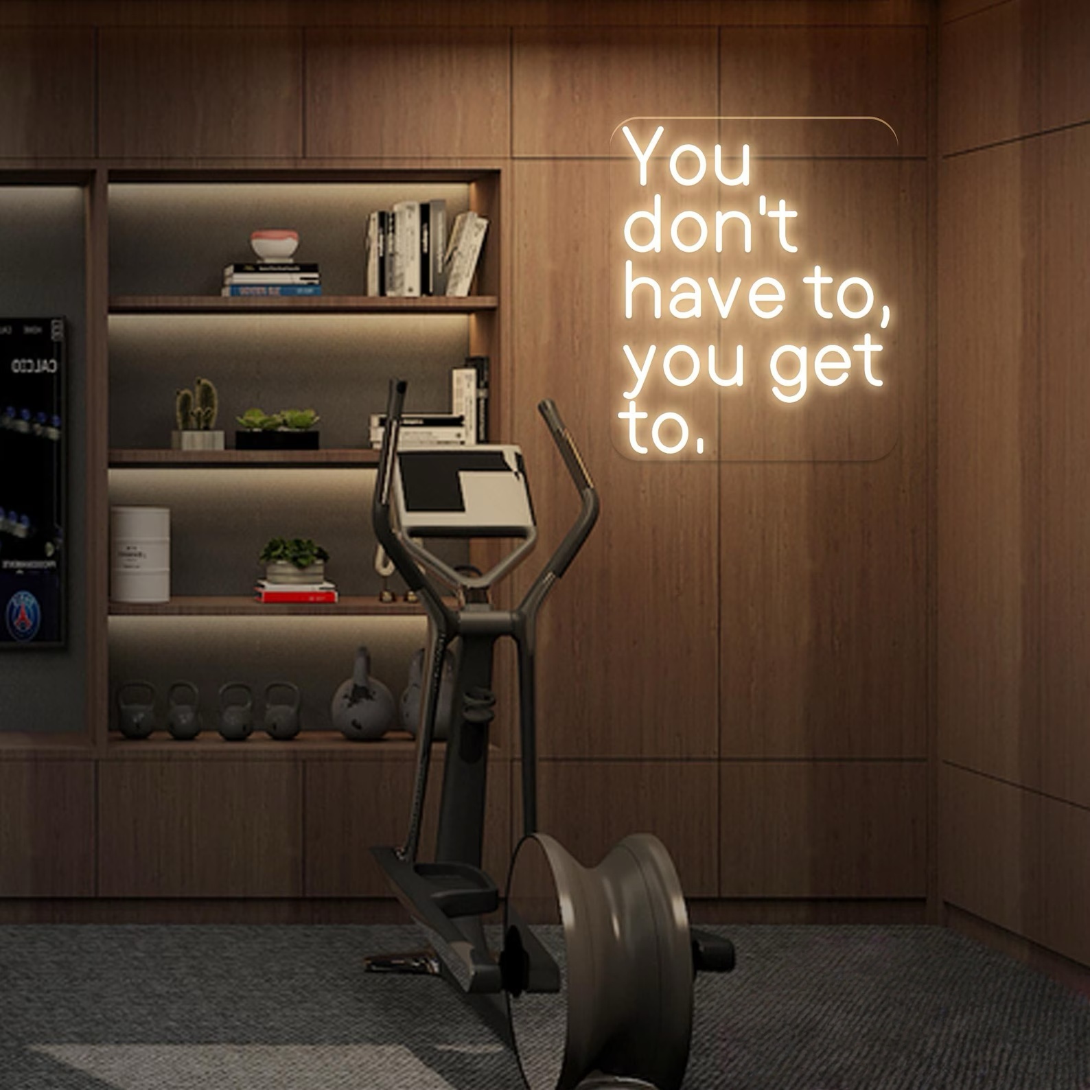 Cycling Quote - Nie musisz mieć neonowego napisu, napisu