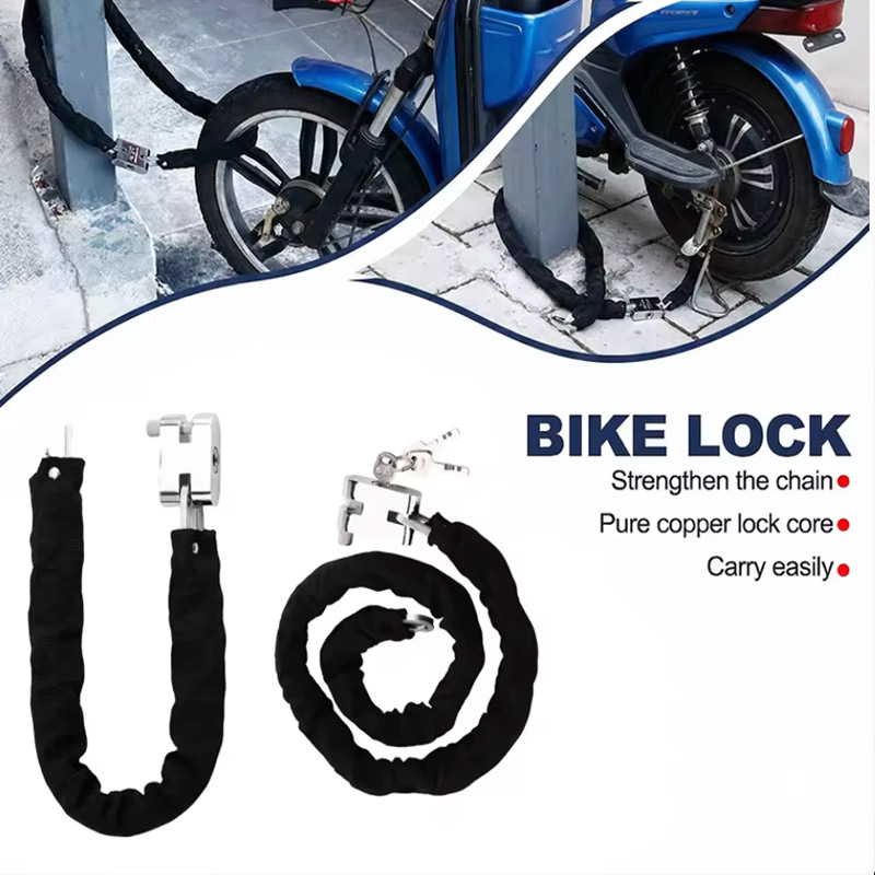Commuter Bike Lock - Zamek motocyklowy rowerowy 1.2M 2M 3M,