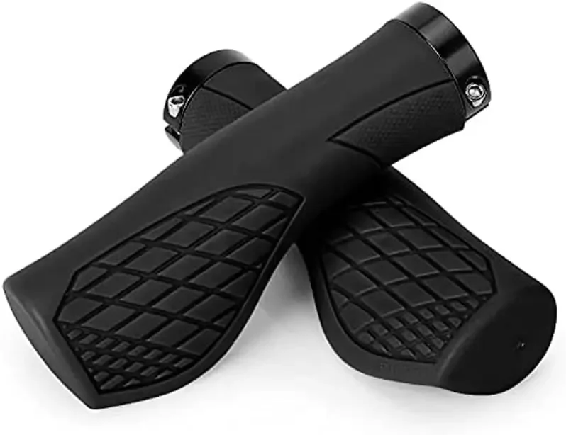 Gripy rowerowe z gumy i stopu, – Commuting On Mountain Bike recenzja i cena