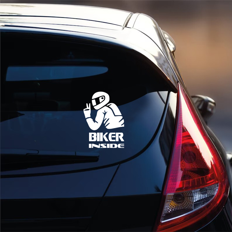 Biker Girl Inside Vinyl Sticke – Cycling Quote recenzja i cena