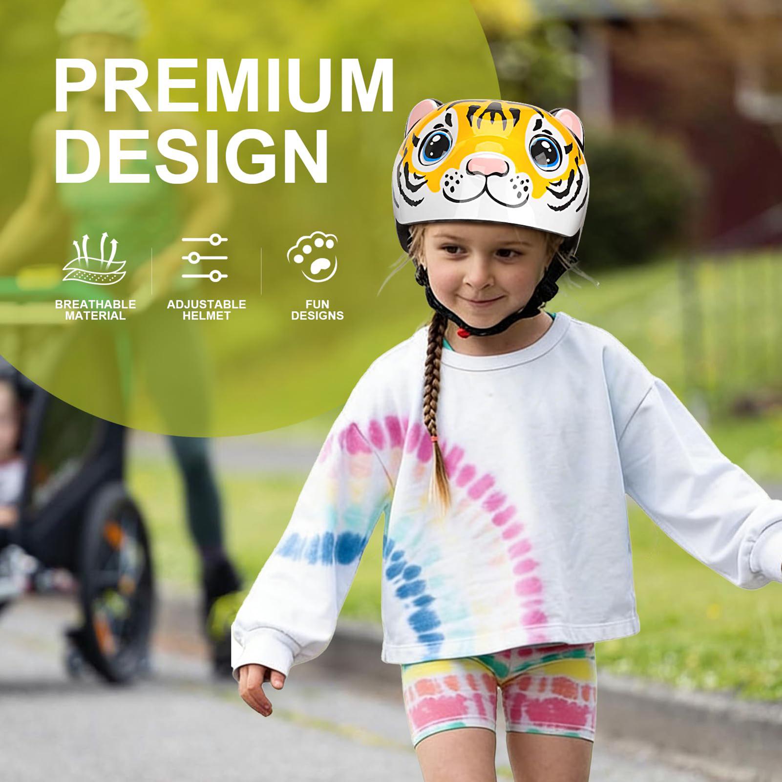 Kask dla dzieci wzór tygrysia  – Commute Cycling Helmet recenzja i cena