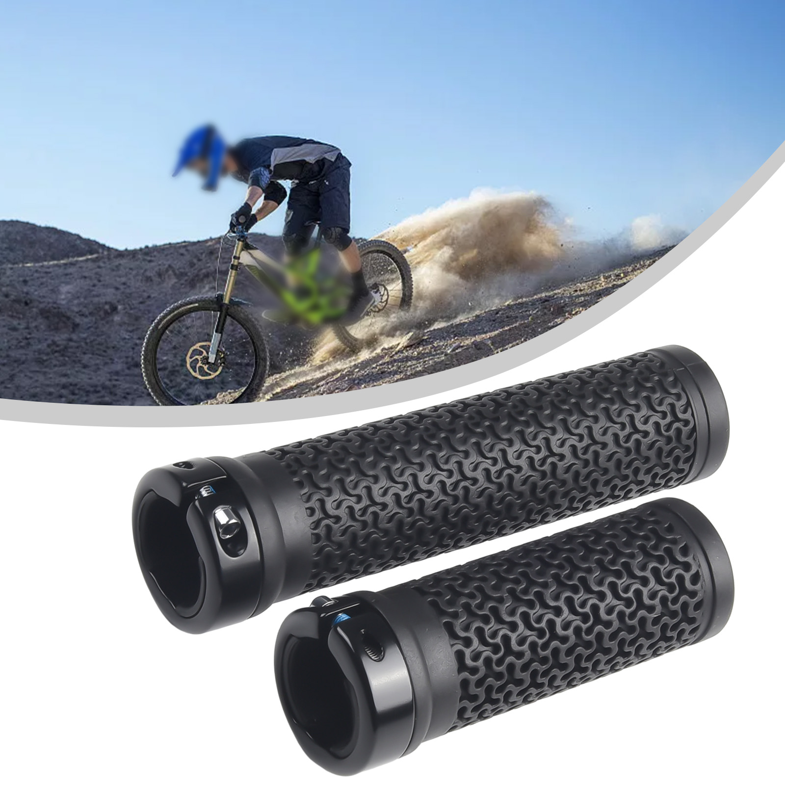 1 Para Miękkich Gumowych Chwyt – Commuter Bike Lock recenzja i cena