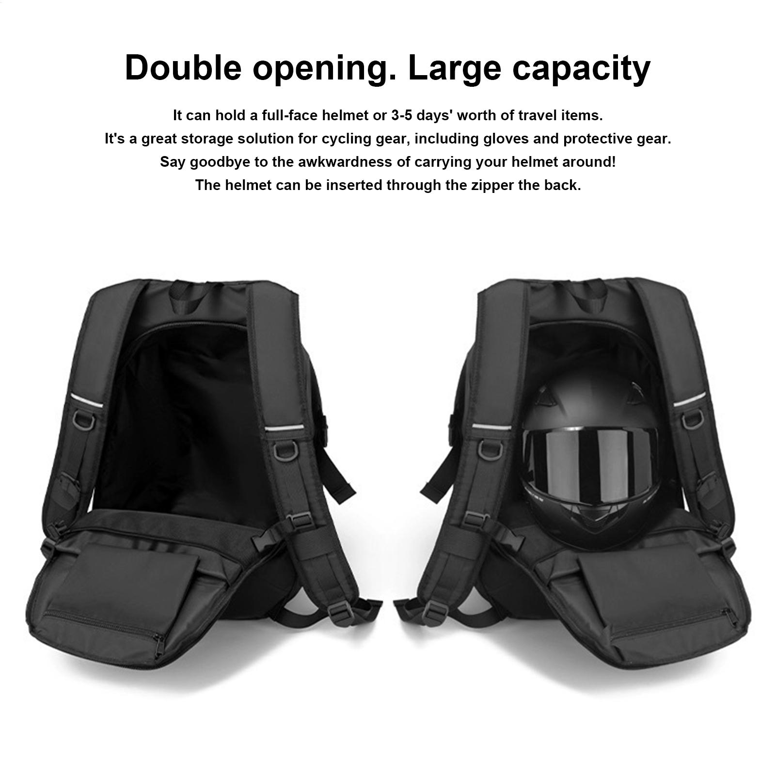 Plecak na kask, sprzęt i akces – Cycling Commuter Backpack Laptop recenzja i cena