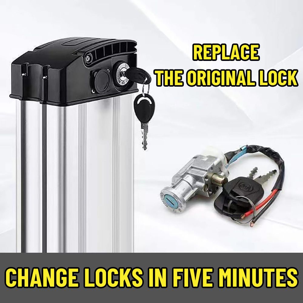 E-bike blokada baterii z 2 klu – Commuter Bike Lock recenzja i cena
