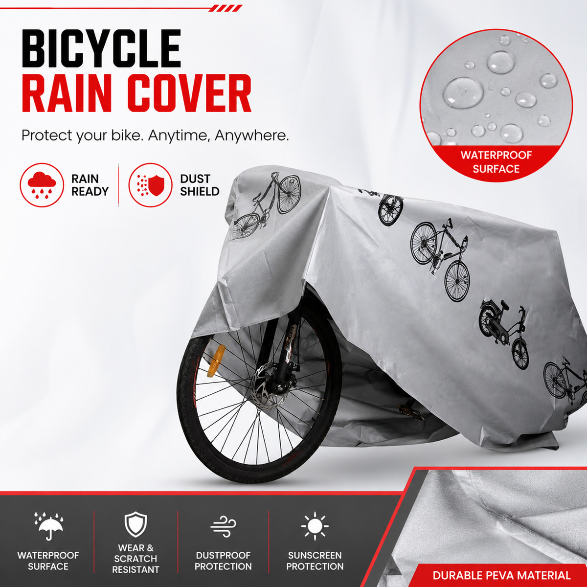 Uniwersalny pokrowiec na rower – Cycling Commuter Bag recenzja i cena