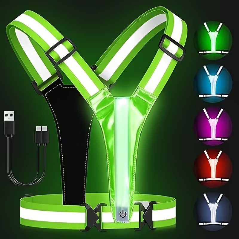 Świecąca Taśma Świetlna Kamize – Reflective Vest Cycling recenzja i cena