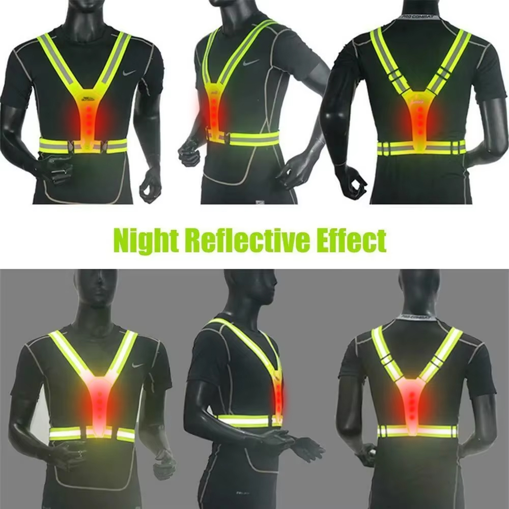 Kamizelka LED do biegania, odb – Reflective Vest Cycling recenzja i cena