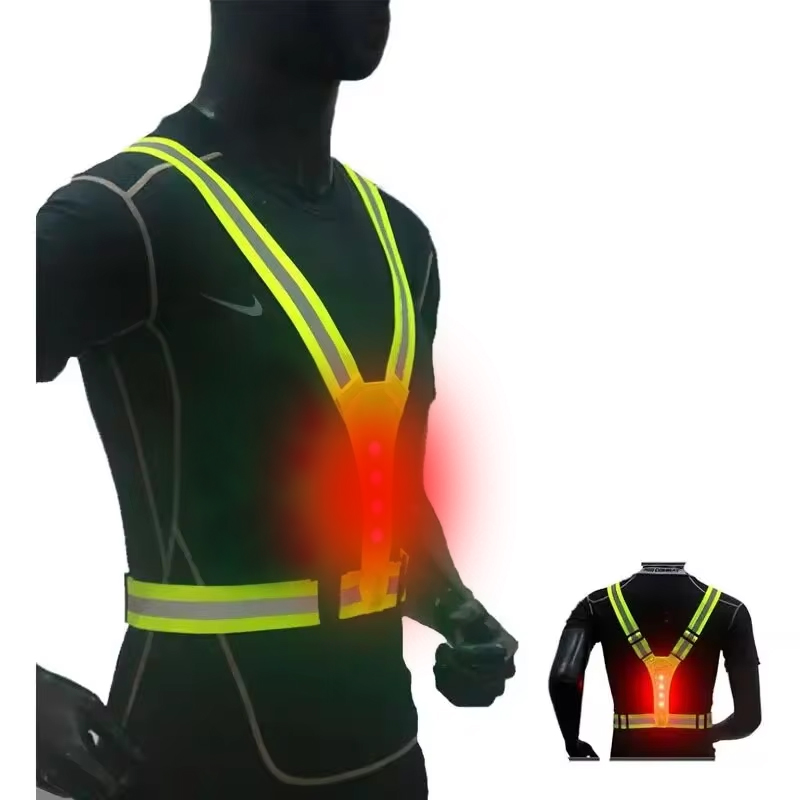 Kamizelka LED do biegania, odb – Reflective Vest Cycling recenzja i cena