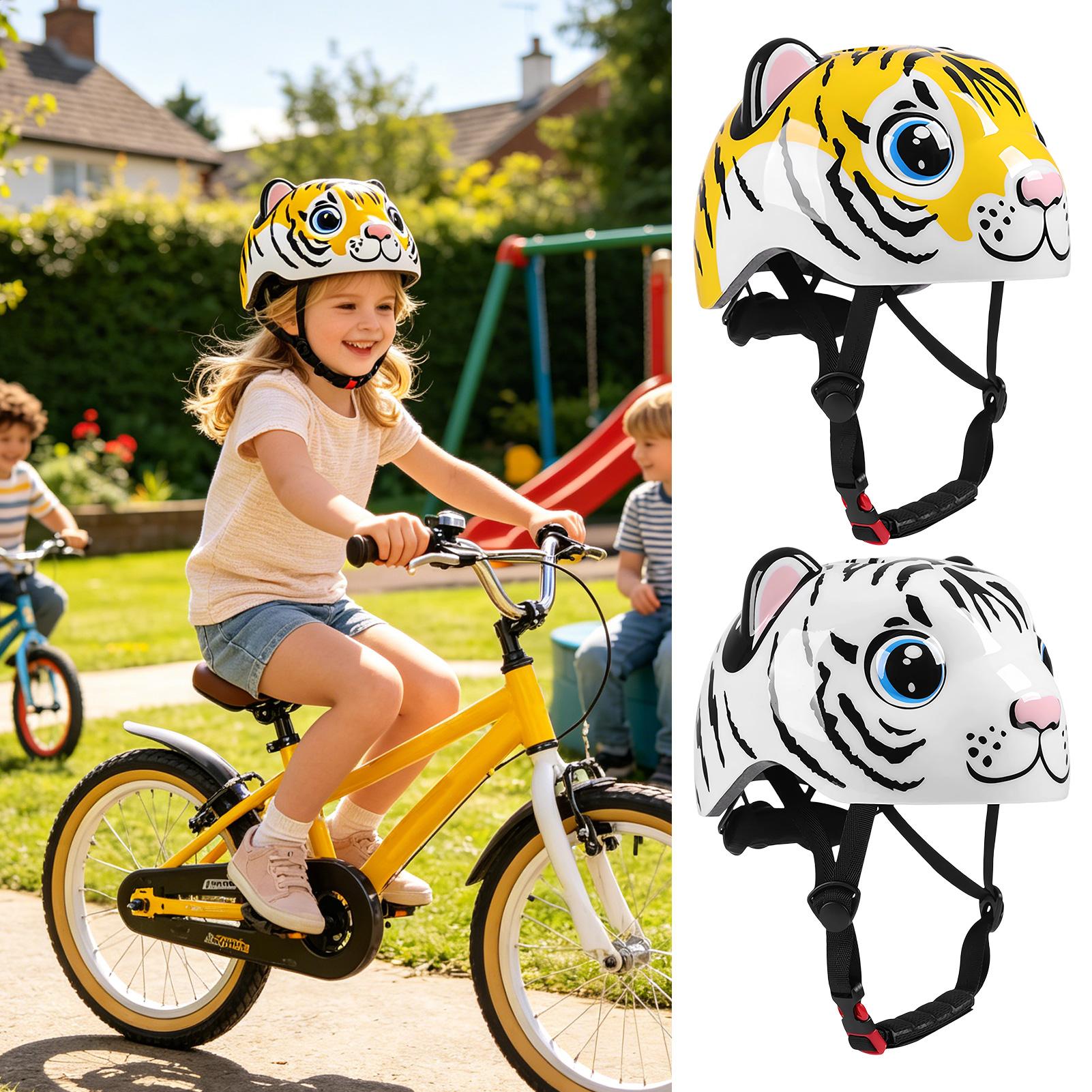 Kask dla dzieci z motywem tygr – Commute Cycling Helmet recenzja i cena