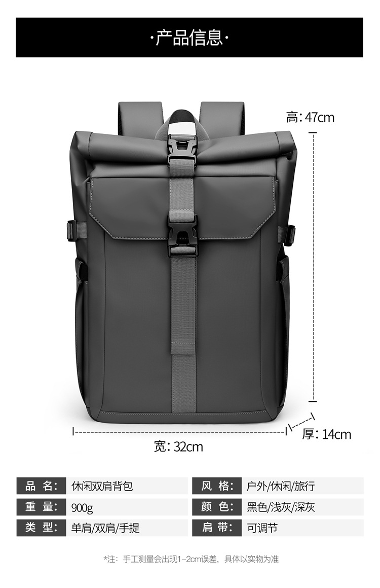 Plecak na laptopa dla biznesme – Cycling Commuter Backpack Laptop recenzja i cena